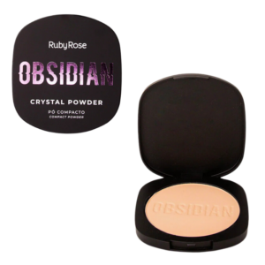 Polvos Compactos Premium Ruby Rose Obsidian