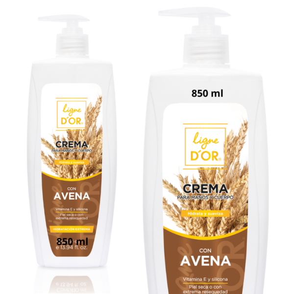 Crema para pieles extremadamente resecas Avena 850ml