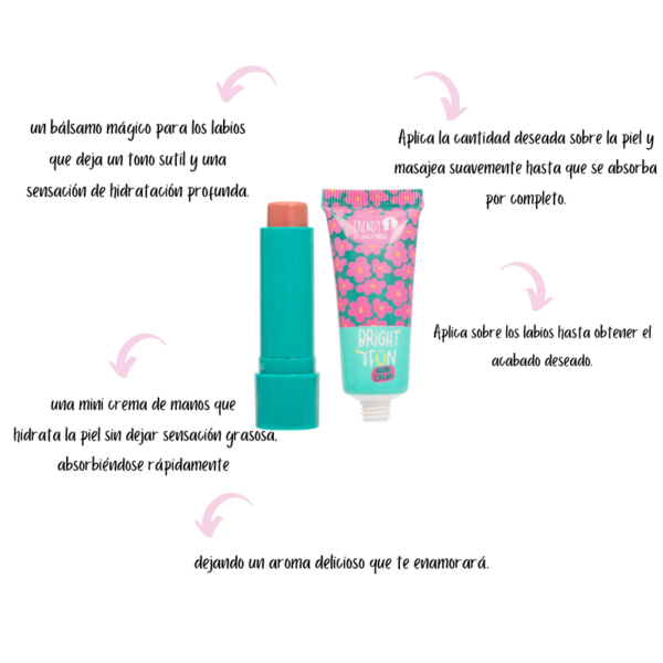 Kit crema corporal + balsamo de labios trendy - Image 3