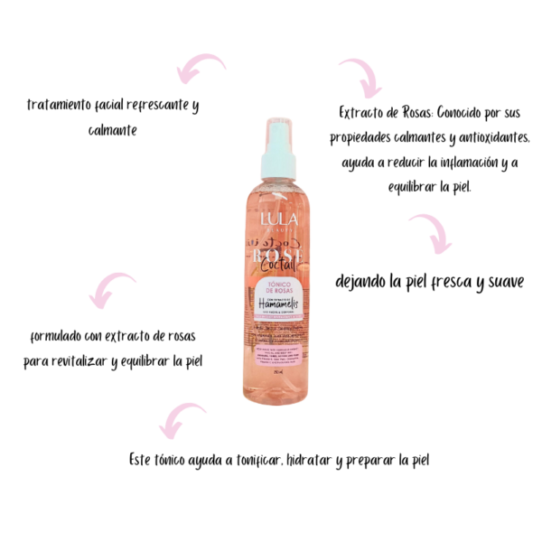Tonico de rosas Rose coctail Lula - Image 2