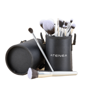 Kit x16 piezas Brochas Atenea estuche negro