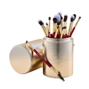 Kit x21 brochas para ojos + estuche Atenea