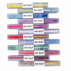 Pack x10 Delineador duo mate + glitter color party Trendy PROMO