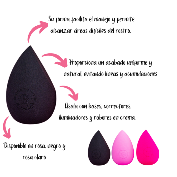 Beauty blender BIG esponjoso Bloomshell - Image 2
