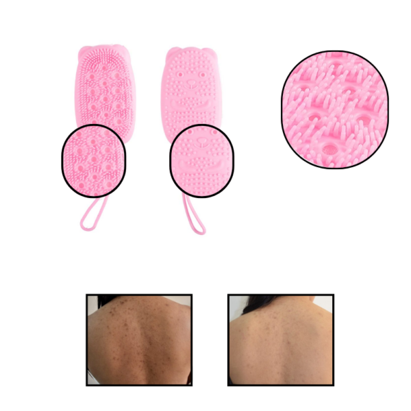 Esponja exfoliante en silicona  para cuerpo - Image 3