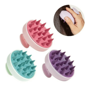 Cepillo silicona estimula el crecimiento capilar