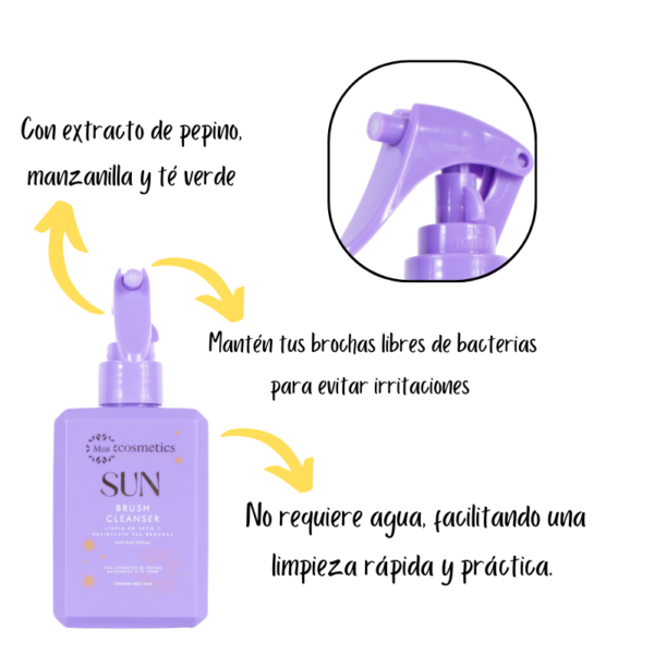 Limpia Brochas en Seco Miis Cosmetics - Image 3