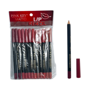 Set x12 lapices de labios Pink key