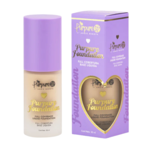 Base liquida purpure alta cobertura