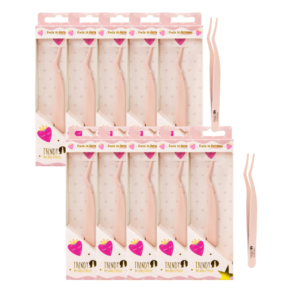 Pack x10 Pinza para pestañas Trendy PROMO