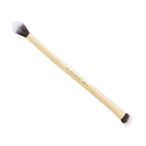 Brocha Duo glam 2 en 1 difuminadora/ plana cremosos Atenea