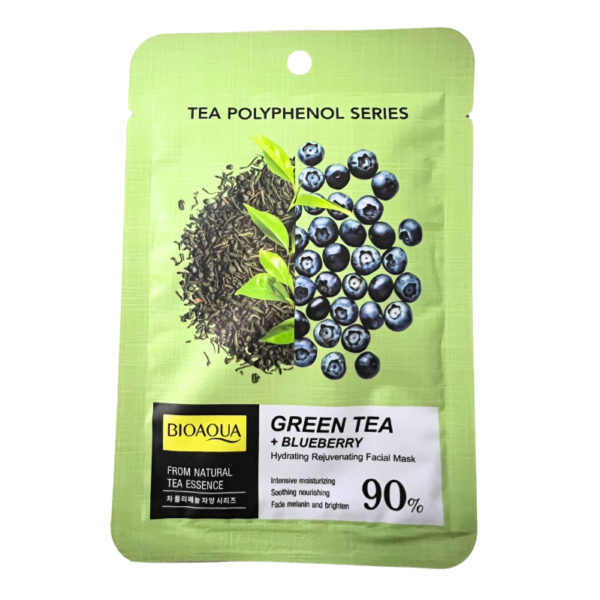 Mascarilla antioxidante con té verde Bioaqua