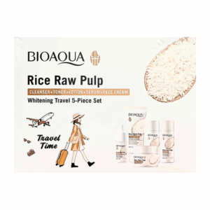Kit mini de cuidado facial viajero Extracto de arroz Bioaqua