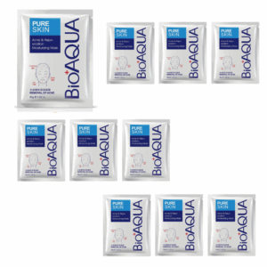 Pack x10 Mascarilla velo antiacne Bioaqua PROMO