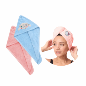 Toalla Microfibra Gruesa para cabello con bordado