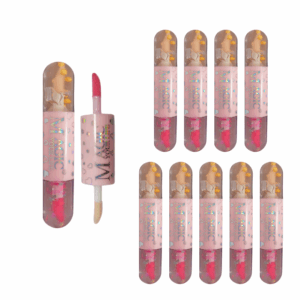 Pack x10 Brillo Mágico Labios Volumen corazones doble PROMO