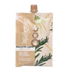 Doy pack Sachet 100 gr Mascarilla capilar Milagor herbal Milagros
