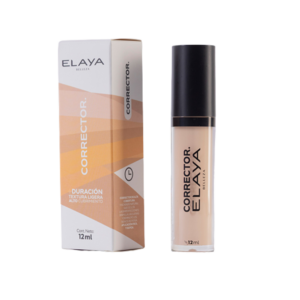 Corrector liquido Alta cobertura Elaya