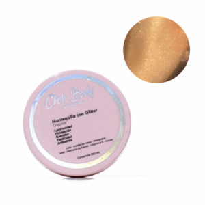Mantequilla Corporal Hidratante con glitter Click Hair
