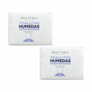 Toallas hidratantes desmaquillantes Dolce bella x30