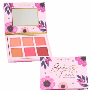 Paleta de rubores Beauty face Anyeluz