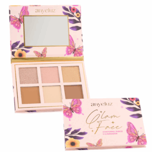 Paleta Glam Face Anyeluz Contorno e iluminador