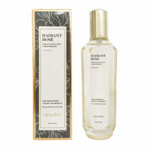 Tónico Radiant Rosé Niacinamida y hialurónico Anyeluz 130 ml