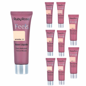 Pack x9 Base Liquida Feels Rubyrose OFER
