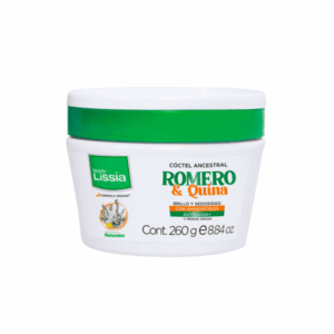 Mascarilla coctel Ancestral Romero y quina Lissia 260 gr