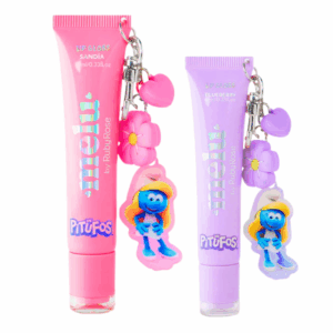 Lip gloss con charm pitufos Melu