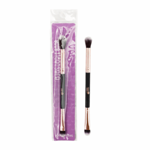 Brocha 2 en 1 detalles y difuminadora Trendy