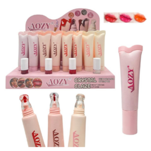 Lip gloss crystal glaze peptidos