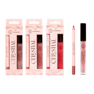 Lip combo Labial mate + lapiz delineador Miis Cosmetics