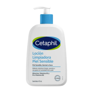 Loción limpiadora piel sensible cetaphil 473 ml