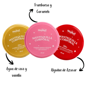 Mantequilla corporal hidratante Majikal MINI 45 ml