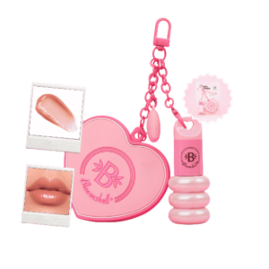 Gloss + espejo Bloom Mocha llavero Bloomshell