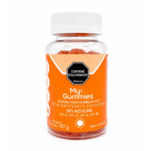 Gomitas betocaroteno piel bronceada y radiante My gummies
