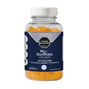Gomitas biotina y colageno VE para hombres My gummies
