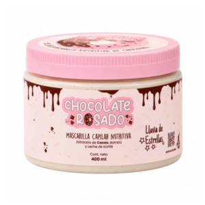 Mascarilla reparadora chocolate rosado lluvia de estrellas