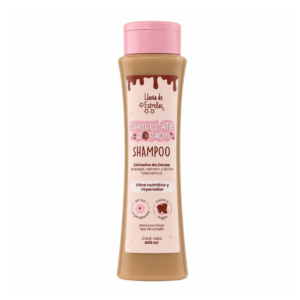 Shampoo reparador chocolate rosado lluvia de estrellas